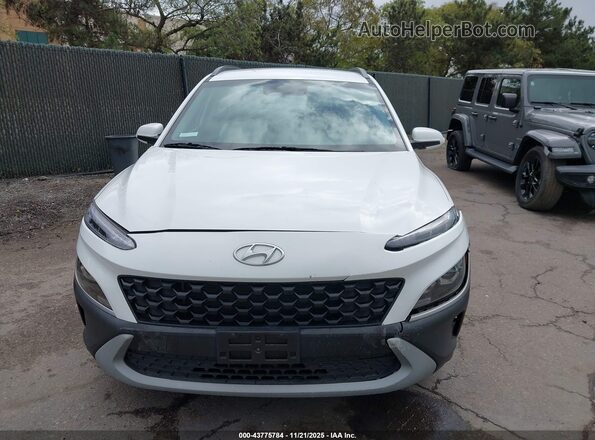 KM8K6CAB5PU983779 2023 HYUNDAI KONA White Вид щитка приладів