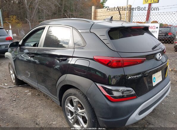 KM8K6CAB7NU756378 2022 HYUNDAI KONA Черный Задняя левая четверть