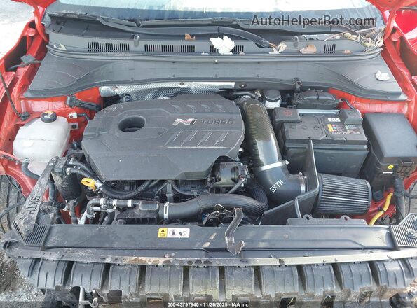 KM8KH3ACXPU008147 2023 HYUNDAI KONA N Orange უკანა ხედი