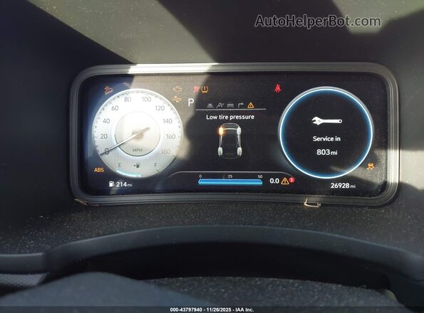 KM8KH3ACXPU008147 2023 HYUNDAI KONA N Orange უკანა სავარძლების ხედი