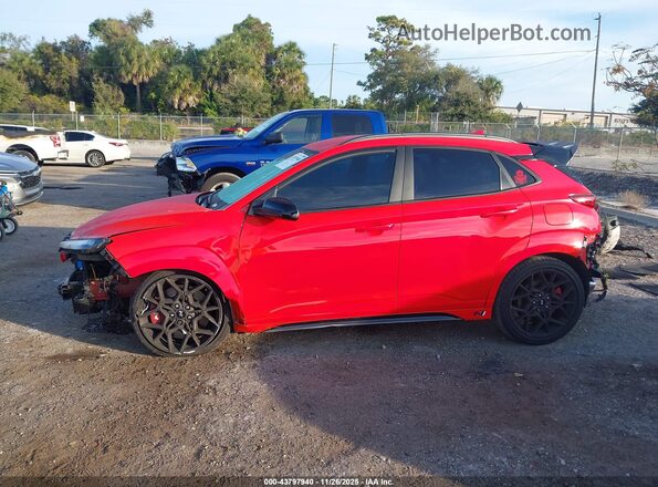 KM8KH3ACXPU008147 2023 HYUNDAI KONA N Orange სალონის 360-გრადუსიანი ხედი
