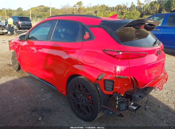 KM8KH3ACXPU008147 2023 HYUNDAI KONA N Orange უკანა მარცხენა