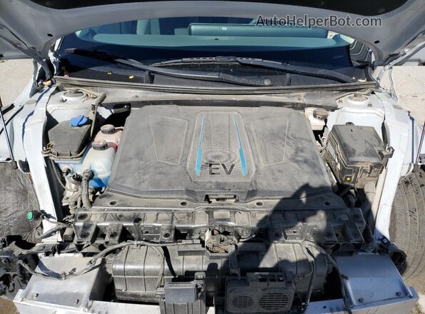 KM8KMDAF3NU052418 2022 HYUNDAI IONIQ Gray Widok wnętrza z tyłu