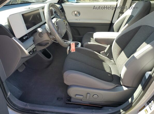 KM8KMDAF3NU052418 2022 HYUNDAI IONIQ Gray Widok wnętrza z przodu