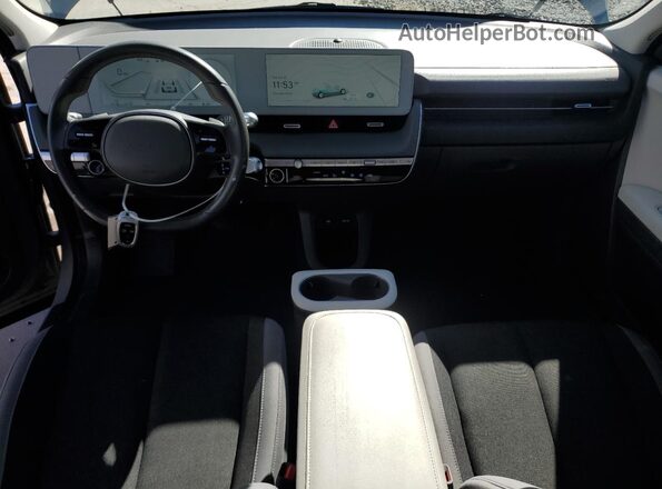 KM8KMDAF3NU052418 2022 HYUNDAI IONIQ Gray Widok deski rozdzielczej