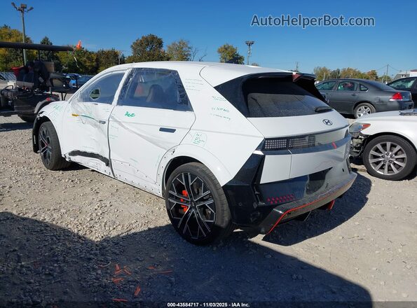 KM8KNDA84SU004422 2025 HYUNDAI IONIQ 5 N White Задня ліва чверть