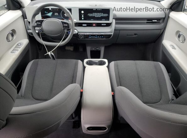 KM8KNDAF0NU047383 2022 HYUNDAI IONIQ Gray Вид панелі приладів