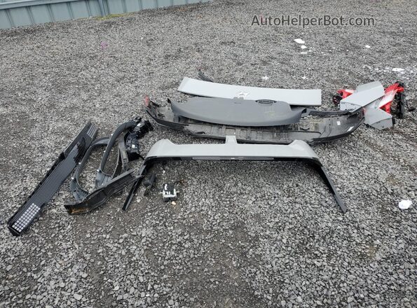 KM8KNDAF0NU047383 2022 HYUNDAI IONIQ Gray Вид наклейки з VIN-кодом