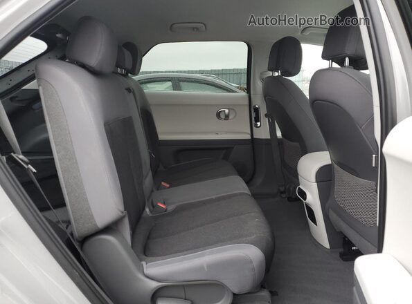 KM8KNDAF0NU047383 2022 HYUNDAI IONIQ Gray Вид задньої частини салону