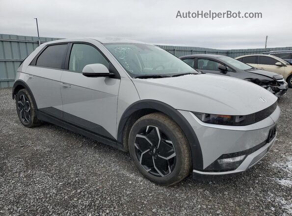 KM8KNDAF0NU047383 2022 HYUNDAI IONIQ Gray Передня права чверть