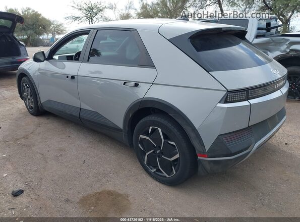 KM8KNDAF2NU102352 2022 HYUNDAI IONIQ 5 Gray Trasero izquierdo