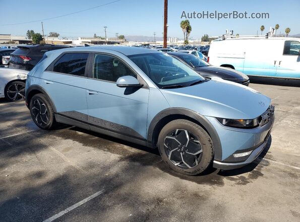 KM8KNDAF2PU217326 2023 HYUNDAI IONIQ Blue Передня права чверть