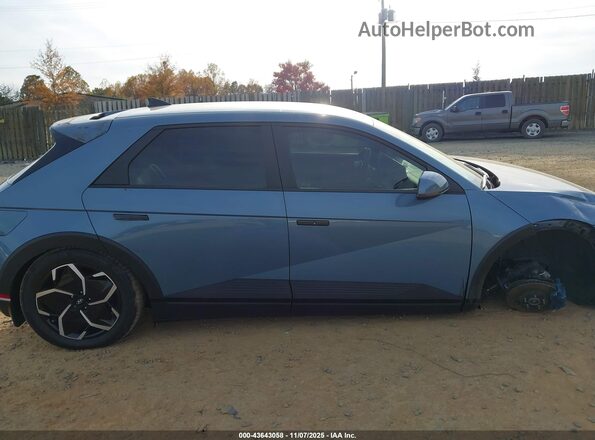 KM8KNDAF9NU103739 2022 HYUNDAI IONIQ 5 Blue Widok wnętrza 360 stopni
