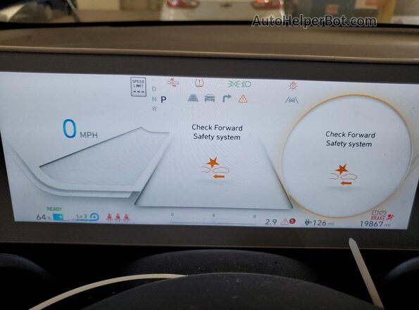 KM8KNDDF0RU334529 2024 HYUNDAI IONIQ Gray ხელსაწყოთა პანელის ხედი