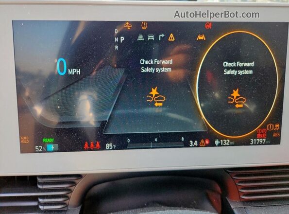 KM8KRDAF4PU182986 2023 HYUNDAI IONIQ Gray ხელსაწყოთა პანელის ხედი
