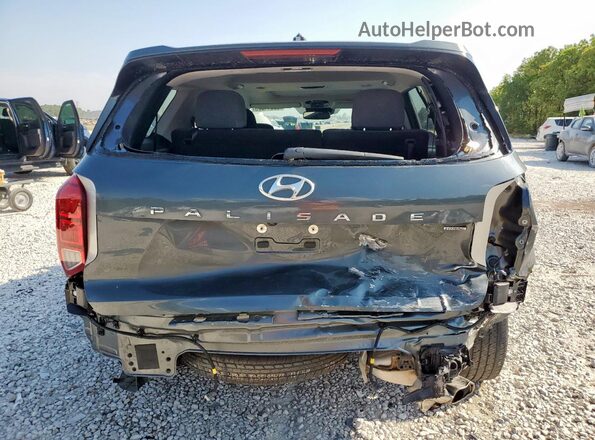 KM8R2DHE2NU408164 2022 HYUNDAI PALISADE Серый Вид сзади