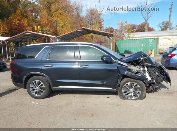 KM8R2DHE5NU374415 2022 HYUNDAI PALISADE Navy Вид задней части салона