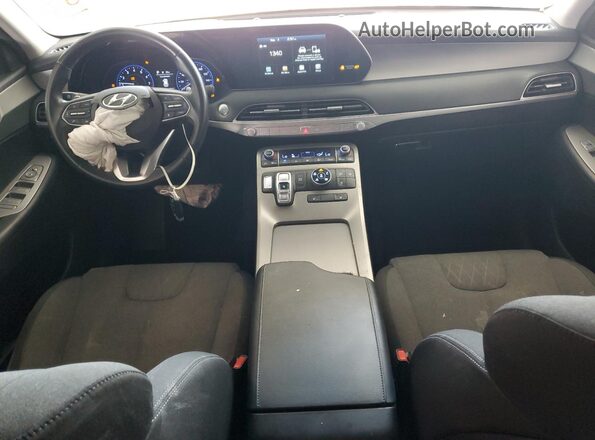 KM8R2DHE9LU134054 2020 HYUNDAI PALISADE Silver წინა პანელის ხედი