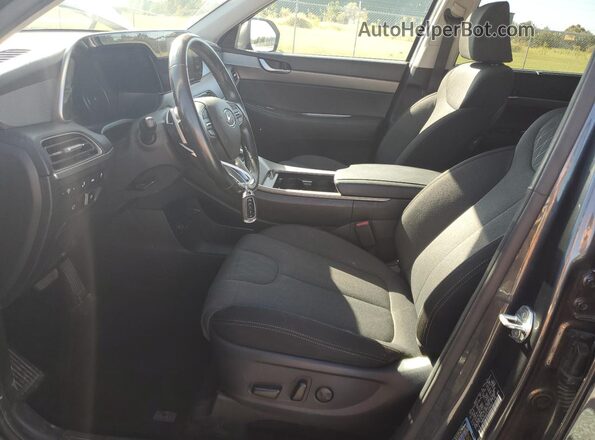 KM8R34HE3LU084622 2020 HYUNDAI PALISADE Charcoal Вид салону спереду