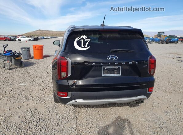 KM8R3DHE4LU083723 2020 HYUNDAI PALISADE Black უკანა ხედი