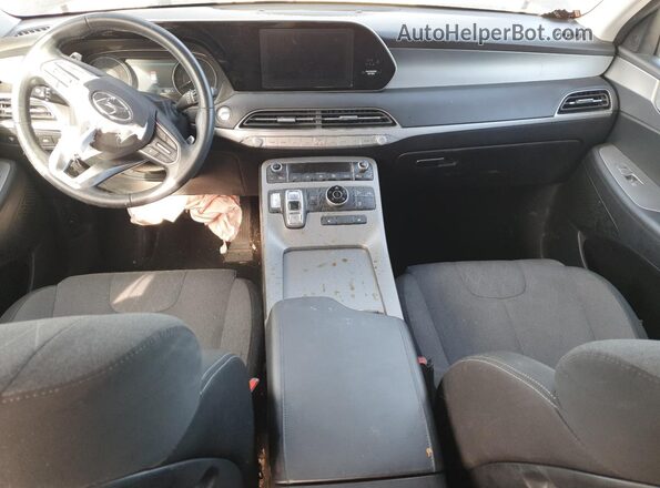 KM8R3DHE4LU083723 2020 HYUNDAI PALISADE Black წინა პანელის ხედი