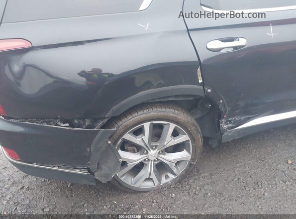 KM8R3DHE7LU064289 2020 HYUNDAI PALISADE Black Դիմացի տեսք