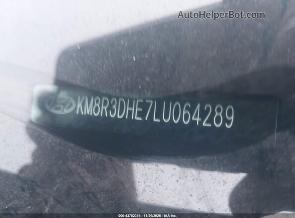 KM8R3DHE7LU064289 2020 HYUNDAI PALISADE Black 