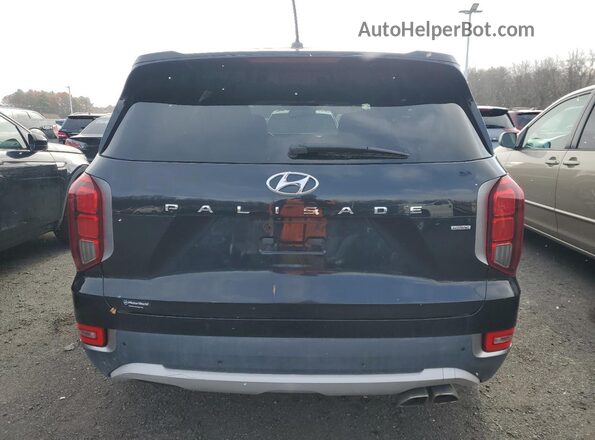 KM8R3DHEXLU077540 2020 HYUNDAI PALISADE Black უკანა ხედი