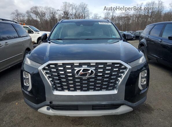 KM8R3DHEXLU077540 2020 HYUNDAI PALISADE Black წინა ხედი