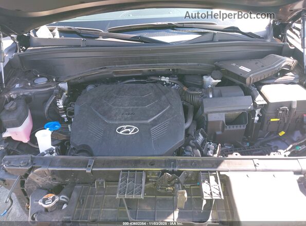KM8R44GE2SU879092 2025 HYUNDAI PALISADE Black უკანა ხედი