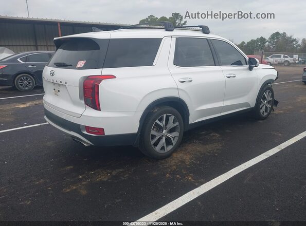 KM8R44HE1NU395532 2022 HYUNDAI PALISADE Белый Задняя правая четверть