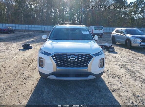 KM8R44HE2LU159291 2020 HYUNDAI PALISADE White უკანა სალონის ხედი