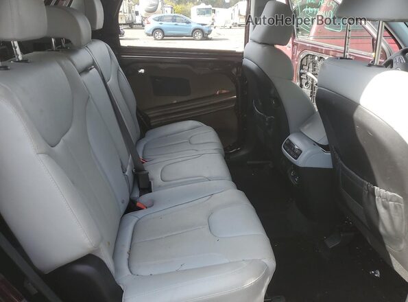 KM8R4DHE0LU056399 2020 HYUNDAI PALISADE Burgundy Widok tylnych siedzeń