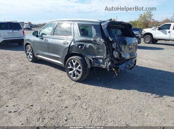 KM8R4DHE6NU473240 2022 HYUNDAI PALISADE Gray უკანა მარცხენა