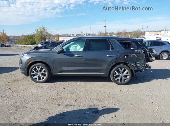 KM8R4DHE6NU473240 2022 HYUNDAI PALISADE Gray სალონის 360-გრადუსიანი ხედი