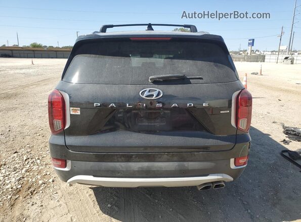 KM8R4DHEXNU465481 2022 HYUNDAI PALISADE Черный Вид сзади