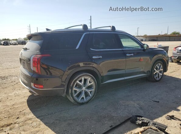 KM8R4DHEXNU465481 2022 HYUNDAI PALISADE Черный Задняя правая четверть