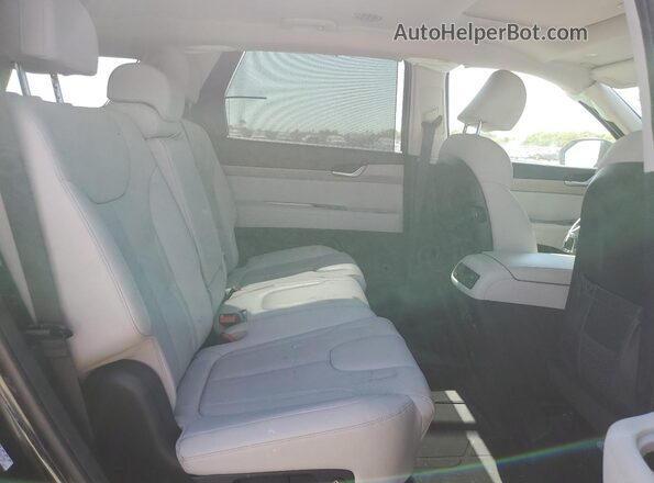 KM8R4DHEXNU465481 2022 HYUNDAI PALISADE Черный Вид задней части салона