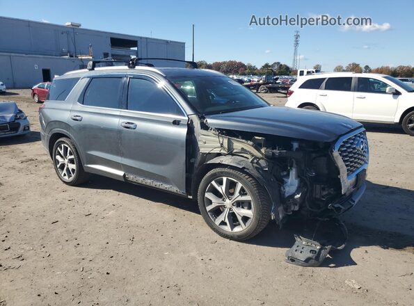 KM8R54HE1NU351432 2022 HYUNDAI PALISADE Серый Передняя правая четверть