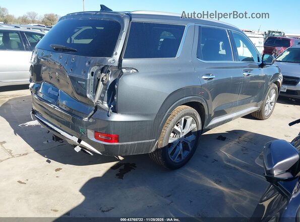 KM8R5DHE0MU203450 2021 HYUNDAI PALISADE Gray Հետևի աջ