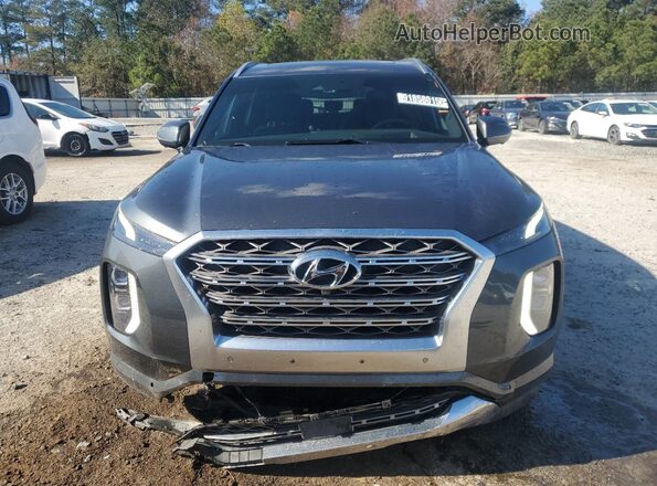 KM8R5DHE4LU163078 2020 HYUNDAI PALISADE Серый Вид спереди