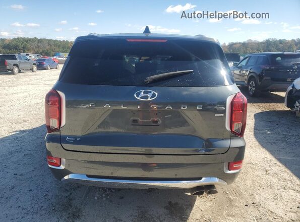 KM8R5DHE4LU163078 2020 HYUNDAI PALISADE Серый Вид сзади