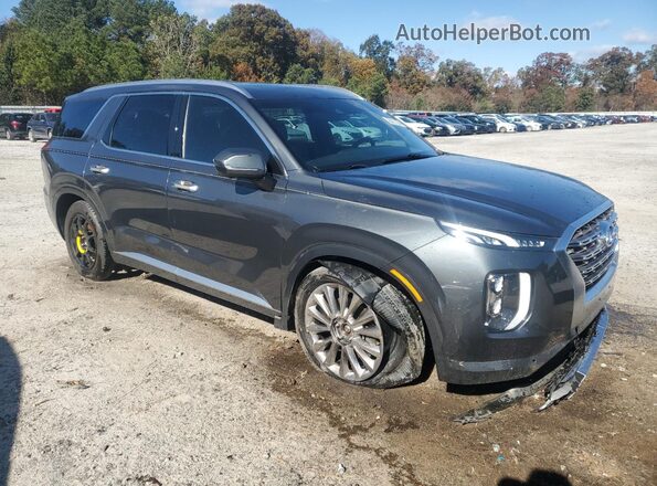 KM8R5DHE4LU163078 2020 HYUNDAI PALISADE Серый Передняя правая четверть