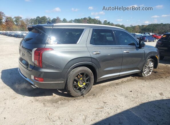 KM8R5DHE4LU163078 2020 HYUNDAI PALISADE Серый Задняя правая четверть