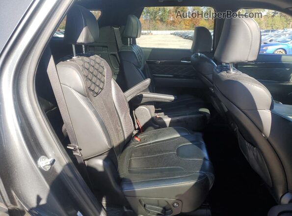 KM8R5DHE4LU163078 2020 HYUNDAI PALISADE Серый Вид задней части салона