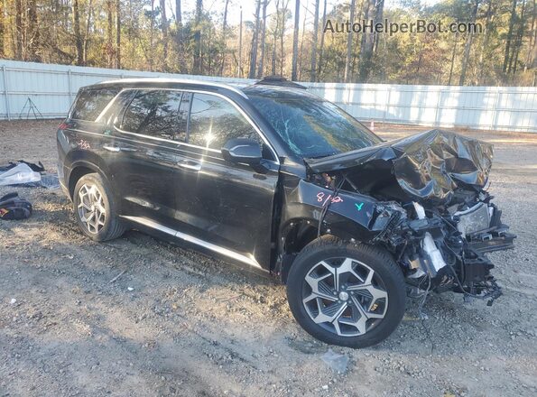 KM8R74HE1NU447961 2022 HYUNDAI PALISADE Black 