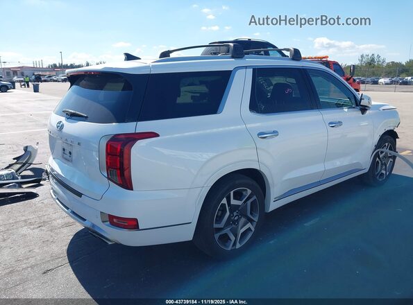 KM8R74HE4NU413531 2022 HYUNDAI PALISADE White Tył prawy