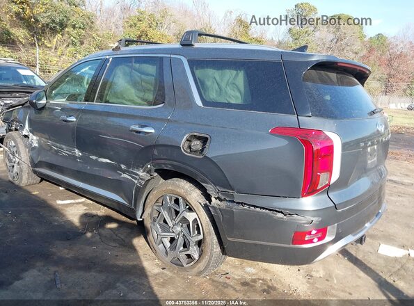 KM8R74HE9NU378856 2022 HYUNDAI PALISADE Серый Панорамный вид салона 360°