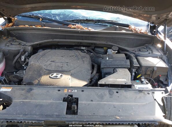KM8R74HE9NU378856 2022 HYUNDAI PALISADE Серый Вид сзади