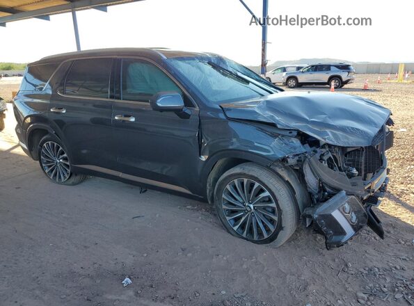 KM8R7DGE2RU802854 2024 HYUNDAI PALISADE Black Передня права чверть